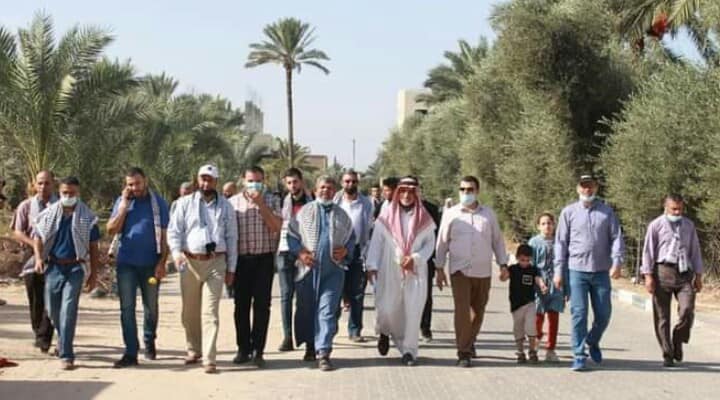 بالشراكة مع بلدية القرارة ومتحف القرارة الثقافي سلطة المياه وجودة البيئة تشرف على المسار البيئي الفلسطيني بمناسبة يوم البيئة العربي
